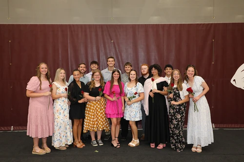 Group of people smiling